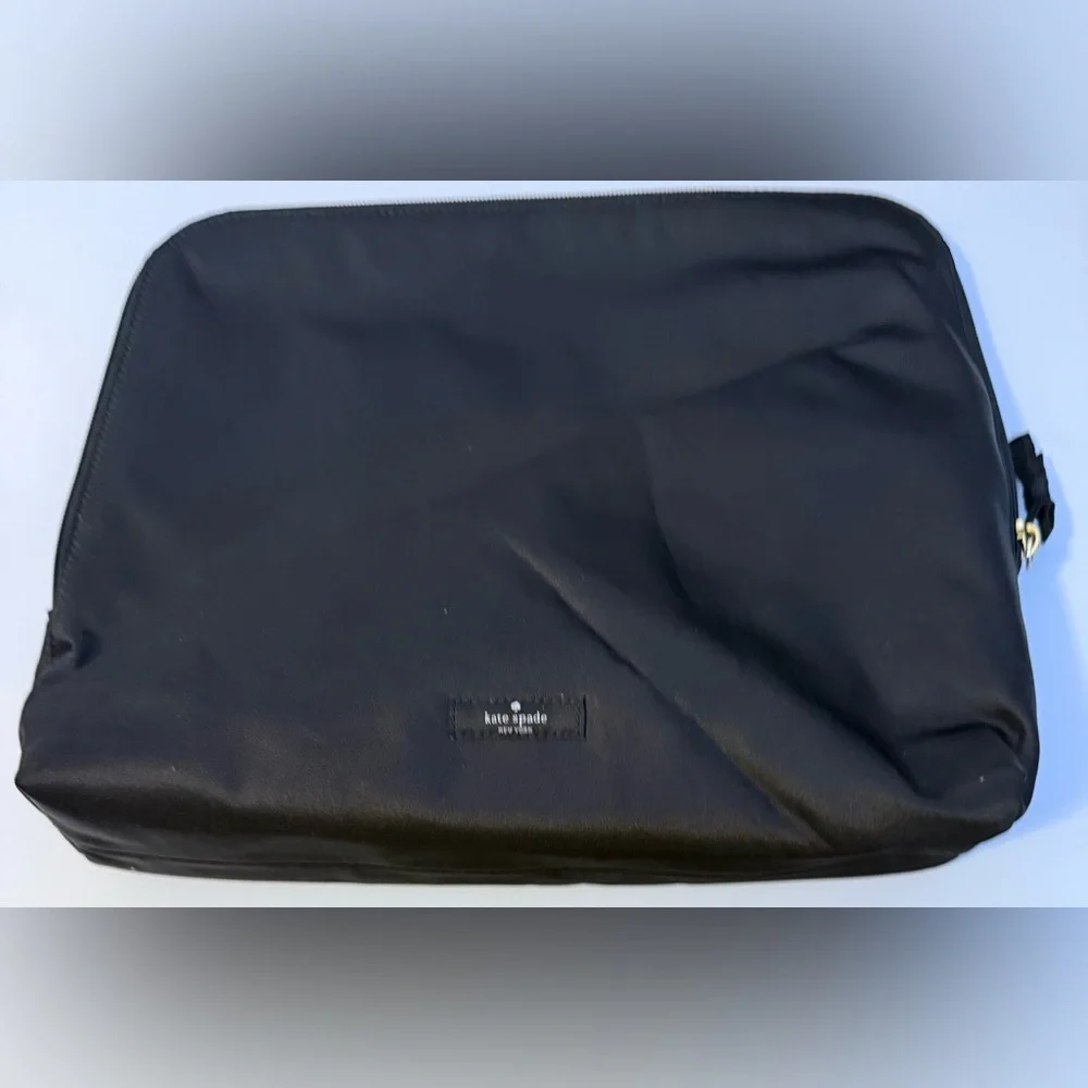 Kate Spade Pouch Black Travel Bag‎ Clutch Nylon Lot of 2 NWOT
